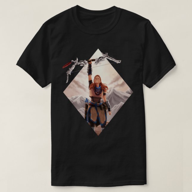 Camiseta Horizon Zero Dawn Classic T-Shirt (Frente do Design)