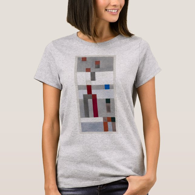 Camiseta Horizontal Vertical | Sophie Taeuber-Arp | (Frente)
