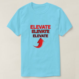 CAMISETA HORIZONTE AZUL ELEVATE MOTIVACIONAL UNISEX MASCULI