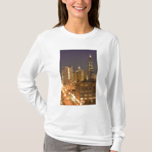 Camiseta Horizonte de Chicago, Illinois, a partir do West L