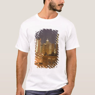 Camiseta Horizonte de Chicago, Illinois, do West Loop às