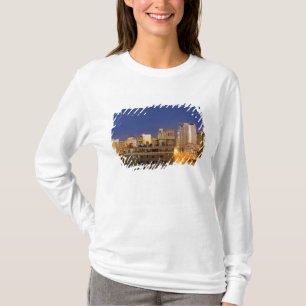 Camiseta Horizonte de Chicago, Illinois, fotografado de Wes