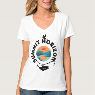 Camiseta Horizonte de Cúpula, Alcance para Novas Alturas