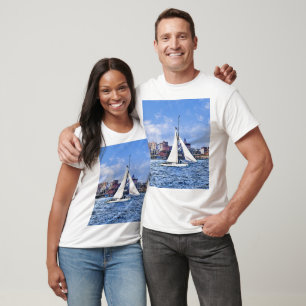 Camiseta Horizonte de Nova York