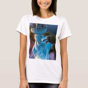 Camiseta Horizonte de Nova York, Tocha da Estátua da Liberd