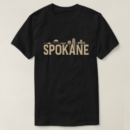Camiseta Horizonte de Spokane Washington DC
