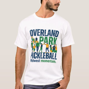Camiseta Horizonte de St Louis Missouri e Quadra de Pickleb