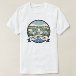 Camiseta Horizonte de Washington DC