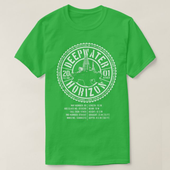 Camiseta Horizonte Deepwater 1 (Frente do Design)