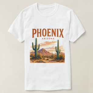 Camiseta Horizonte do Deserto de Phoenix