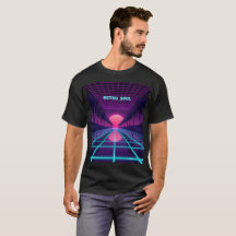 Horizonte Neon Synthwave - Grade Cyberpunk dos Ano