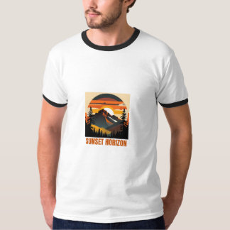 Camiseta Horizonte sunset