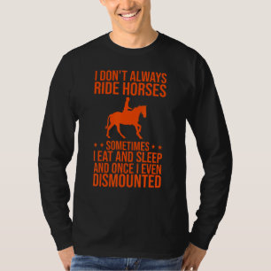 Camiseta Hormona Arte Para Homens Cavalos Cavalos Andando C