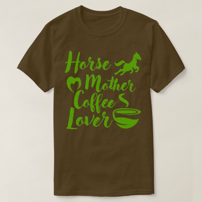 Camiseta Hormona Mãe Café Lover 2 (Frente do Design)