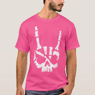Camiseta Horn Hand Heavy Metal Duro Rock Music