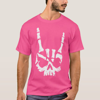 Camiseta Horn Hand Heavy Metal Duro Rock Music