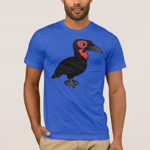 Camiseta Hornbill à terra do sul de Birdorable