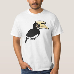 Camiseta Hornbill Pied oriental