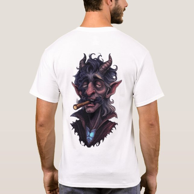 Camiseta Horned Mystical Ghoul (Verso)