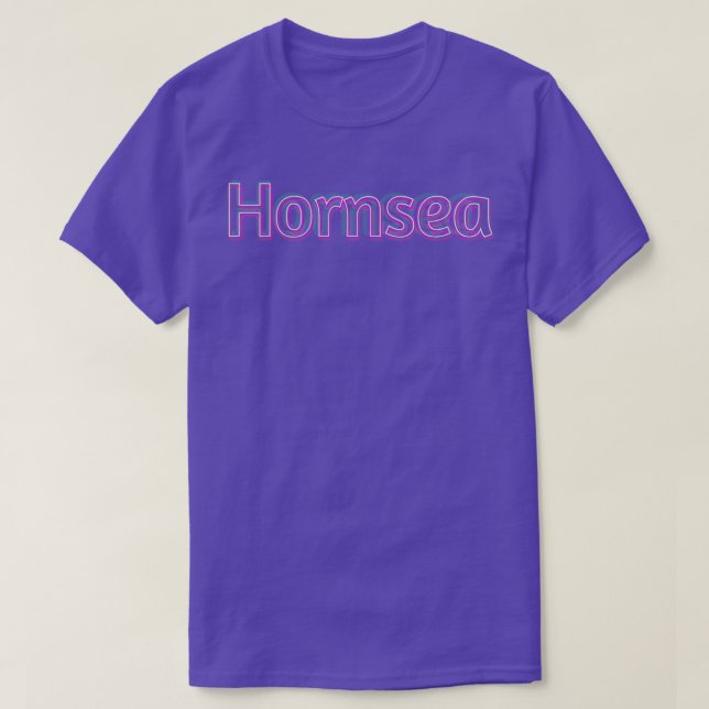 Camiseta Hornsea 18 (Frente do Design)