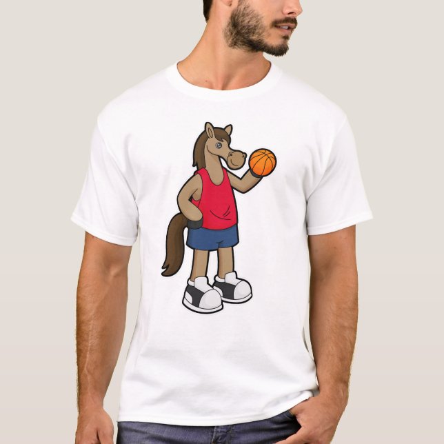 Camiseta Horo como jogador de basquete (Frente)