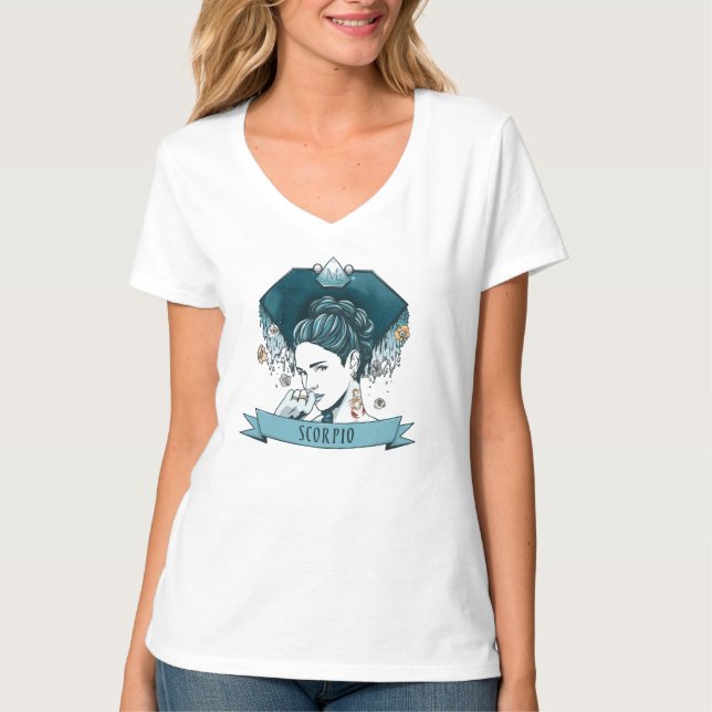 Camiseta Horoscópio - SCORPIO (Frente)