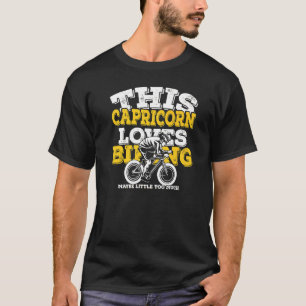 Camiseta Horoscópio Sinal Zodiac Capricórnio Adora Biciclet