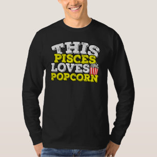 Camiseta Horoscópio Sinal Zodiac Peixes Adora Pipoca