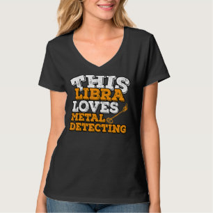 Camiseta Horoscópio Sinal Zodíaco Libra ama Detecção de Met