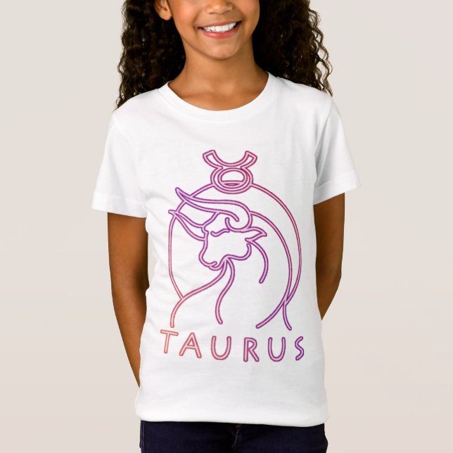 Camiseta Horoscópio Taurus zodiac (Frente)