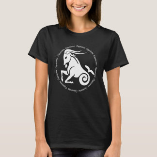 Camiseta Horóscopo de Capricórnio do Zodíaco