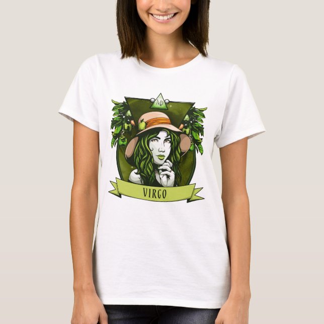 Camiseta Horóscopo - VIRGEM (Frente)