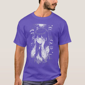 Camiseta Horror Anime Manga Harajuku Gothic Grunge Aestheti