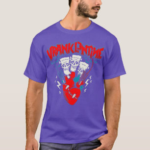 Camiseta Horror Art Frankenstein Namorados Psychobilly