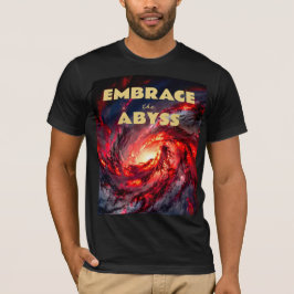 Camiseta Horror Cósmico Gótico Escuro Galáxia Vermelha Espa