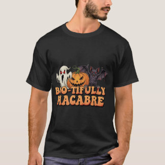 Camiseta Horror de Halloween Bo-timamente Macabro 3