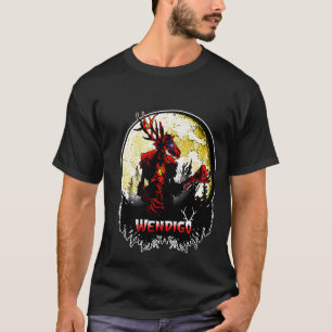 Camiseta Horror de Mau Cryptid do Novo Monstro Skinwalker