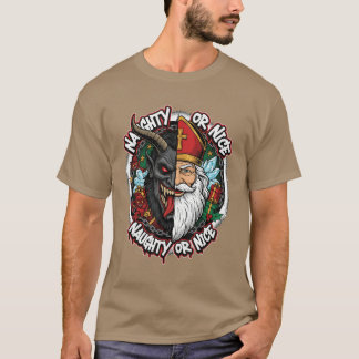 Camiseta Horror Dmoneufel Frau Kramperl Outfit Santa Naught