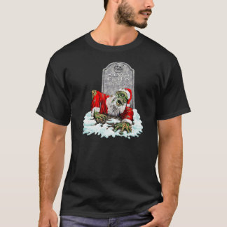 Camiseta Horror do Natal do zombi