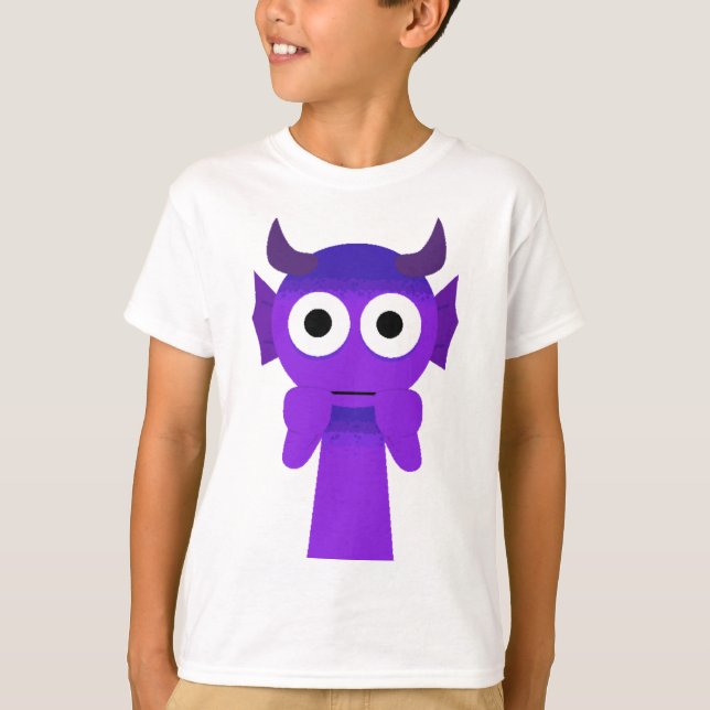 Camiseta Horror Durple from Sprunki Retake (Frente)