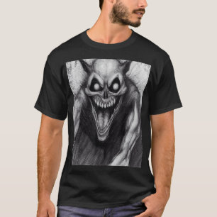 Camiseta Horror Escuro Oculto Católico Satânico Demônio Sag