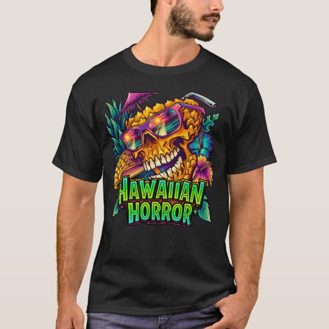 Camiseta Horror Havaiano (Frente)