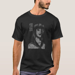 Camiseta Horror japonês Kaidan Ghost Stories Demon Zombie