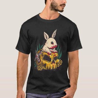 Camiseta Horror Movie Apparel For Men Killer Rabbit Bad Bun