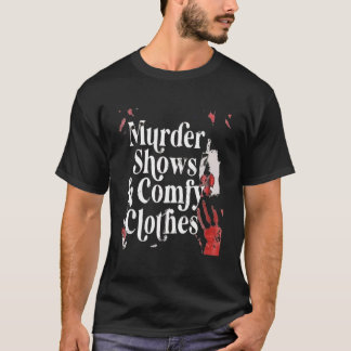 Camiseta Horror Movies Shows Comfy Halloween