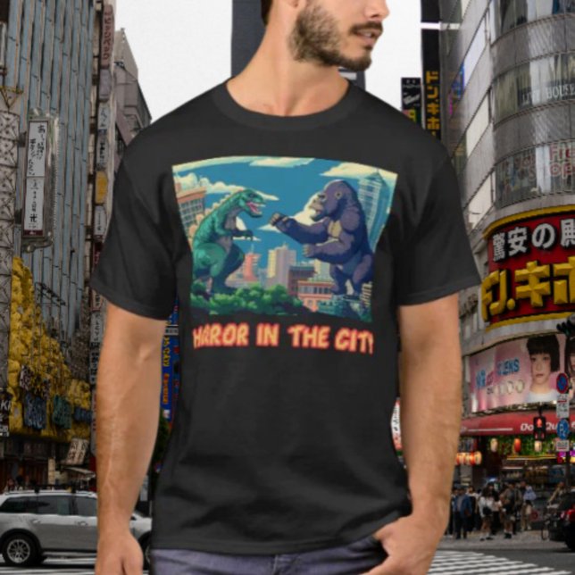 Camiseta Horror Na Cidade (Criador carregado)