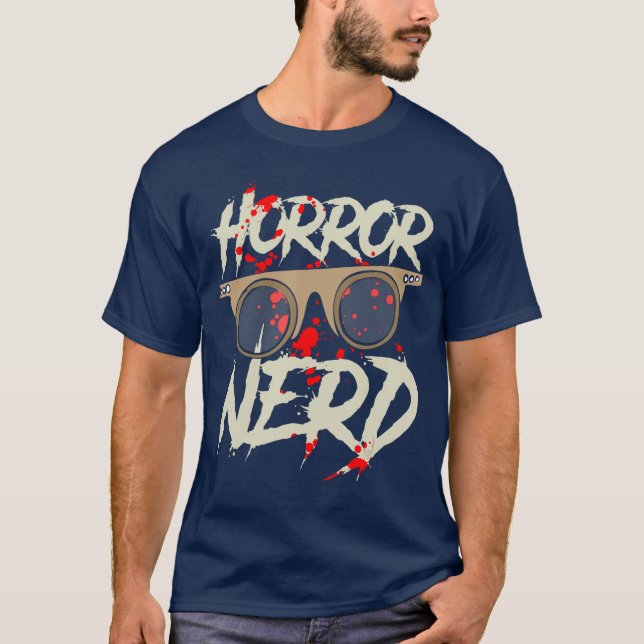 Camiseta Horror Nerd Horror Movie girl (Frente)