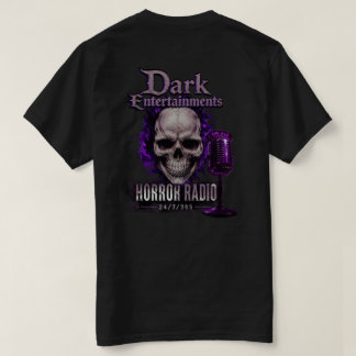 Camiseta Horror Radio Dark Ents Caveira