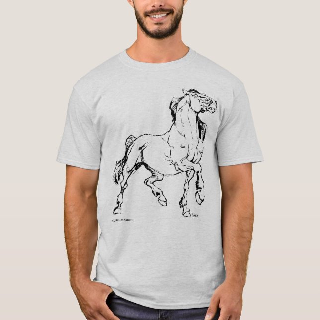 Camiseta horse2 (Frente)