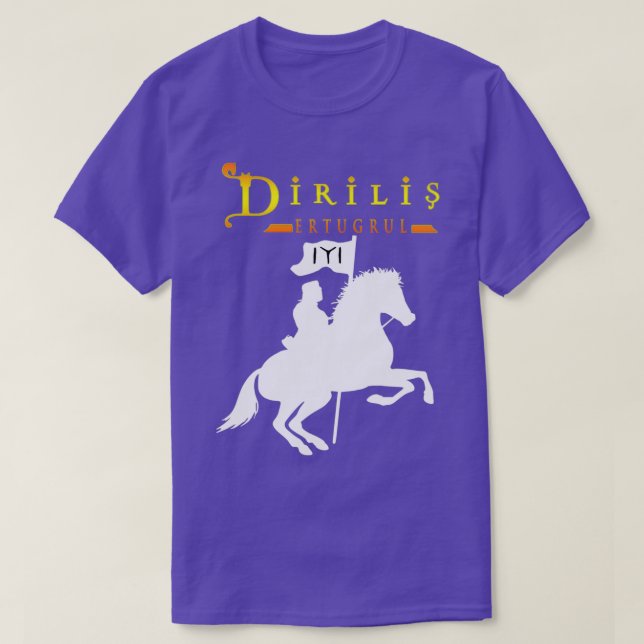 Camiseta Horse Dirilis Ertugrul 1 (Frente do Design)